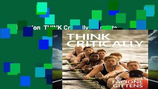 Full version  THINK Critically Complete