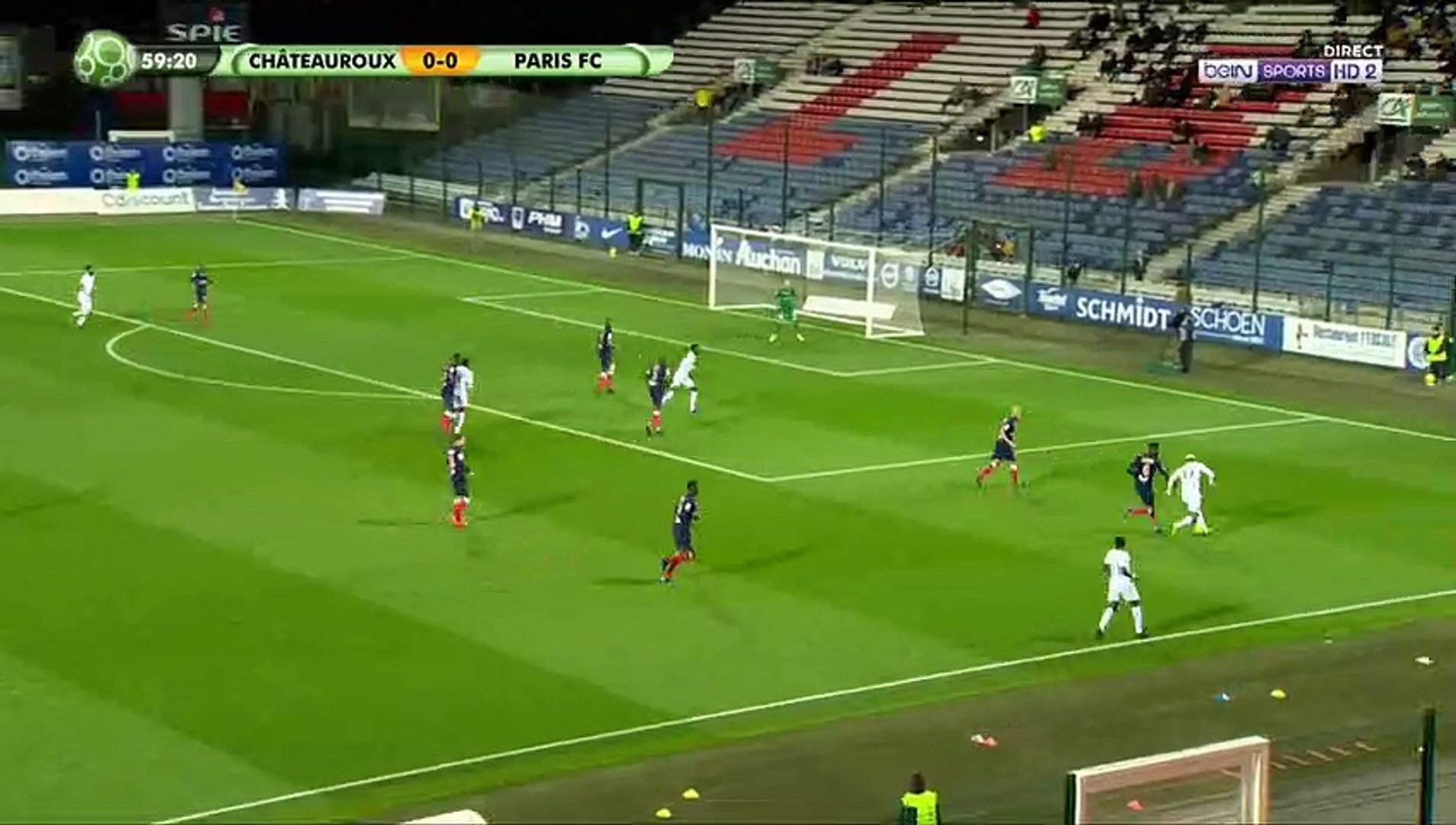 Chateauroux 0 1 Paris Fc Silas Wamangituka Goal 15 03 2019 France Ligue 2 Video Dailymotion