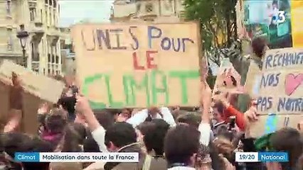 Climat : la jeunesse mobilisée en masse dans les plus grandes villes de France