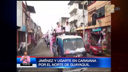 Resumen de las actividades de los candidatos en el Guayas