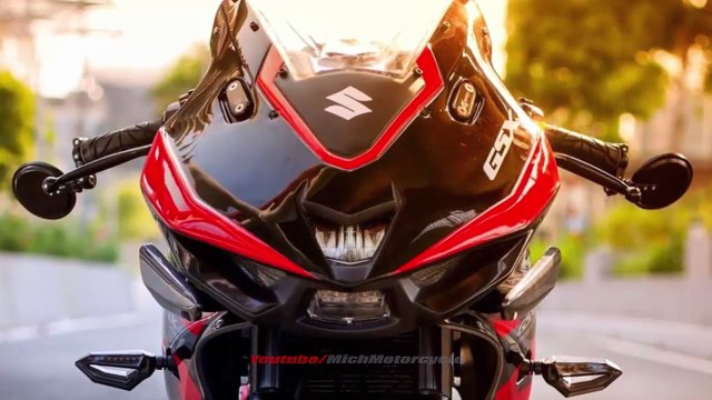 Admire Suzuki GSX-R150 Black Red Body Kit Custom Very Muscle 2019 | Mich Motorcycle