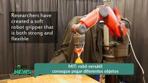 MIT: robô versátil consegue pegar diferentes objetos