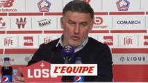 Galtier «Un match très vif et très ouvert» - Foot - L1 - Lille