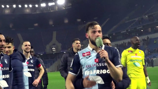 Après HAC - AC Ajaccio (3-1), réaction d'Oswald Tanchot