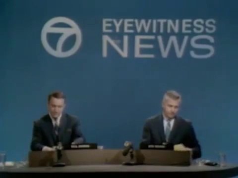 KABC Channel 7 Eyewitness News 11PM open - January 1969 - Debut Edition