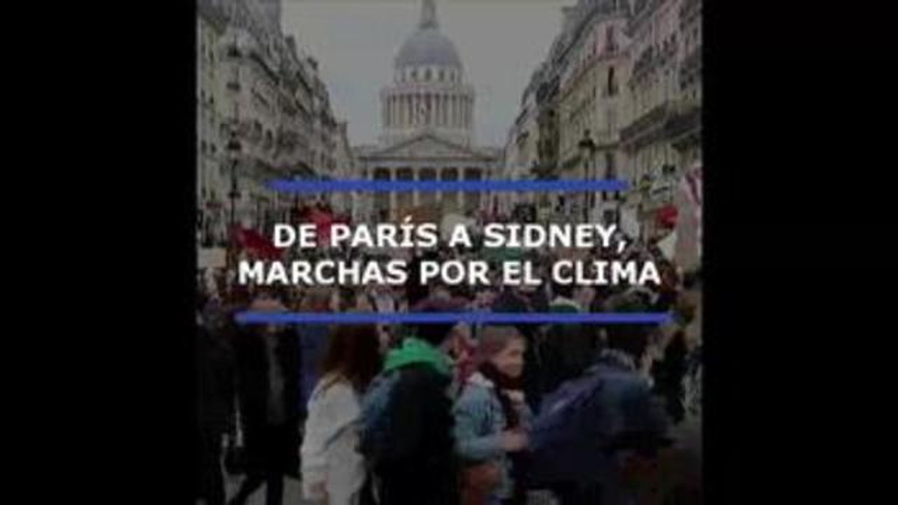 Miles de jóvenes marchan en todo el mundo contra el cambio climático