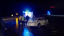 Kırıkkale'de Sağanak Yağış Kazayı Beraberinde Getirdi 1'ağır 3 Yaralı