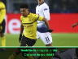 Sancho wouldn't take Man City challenge - Guardiola