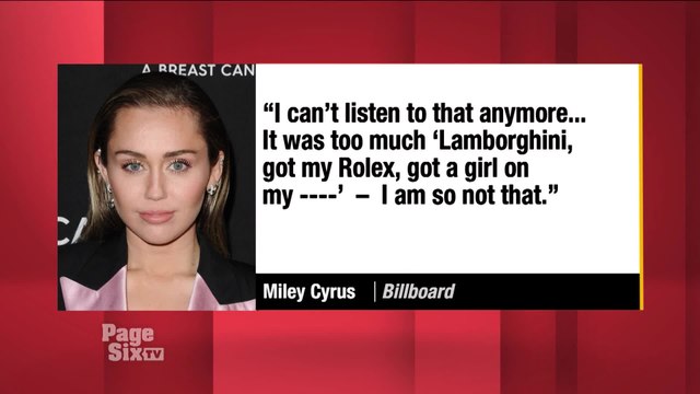 .@MileyCyrus is going back to hip-hop on her next album, but how does @angiemartinez feel about it? Tune in to #PageSixTV for her take!