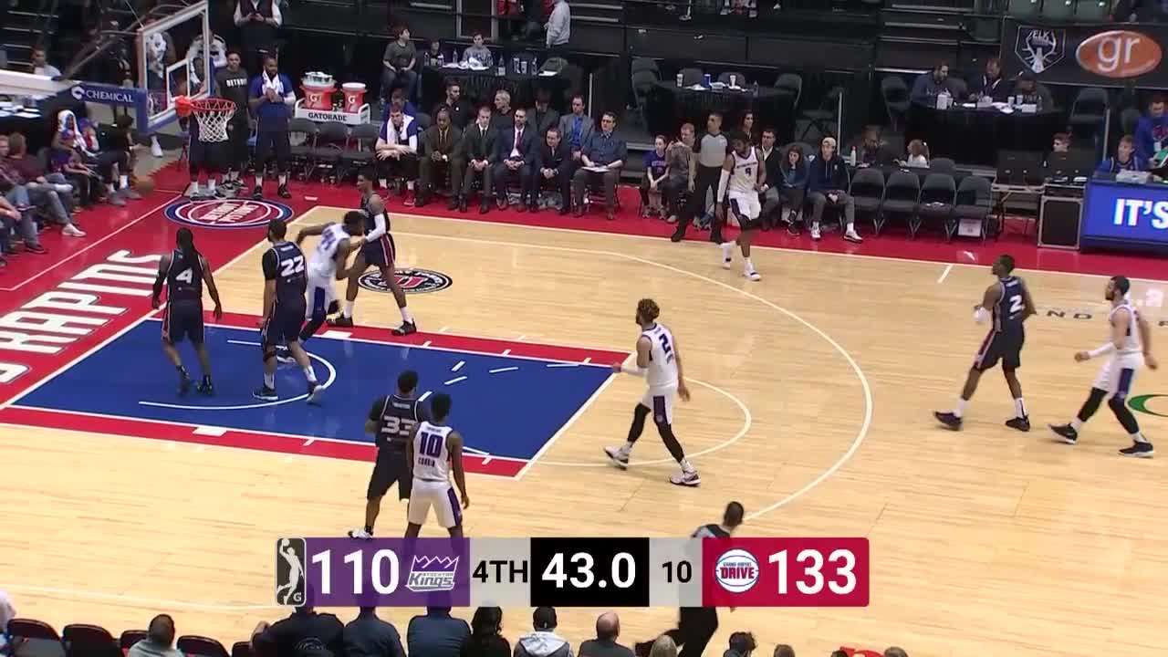 Cody Demps Posts 11 assists & 10 rebounds vs. Grand Rapids Drive