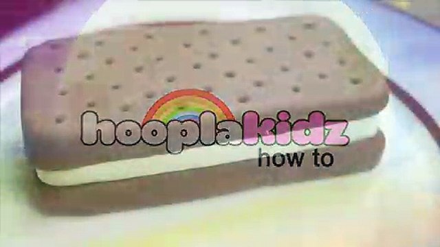 Sandwich à la crème pâte à modeler | Playdoh Icecream Sandwich | DIY By Hooplakidz Français