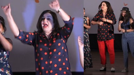 Farah Khan performs dance in cool style at Anganwadi Awards: Watch Video | Boldsky