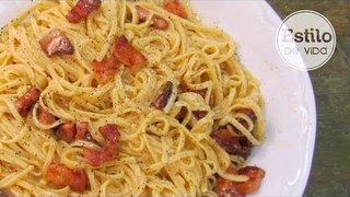 Espaguetis a la carbonara (sin nata) | Receta original