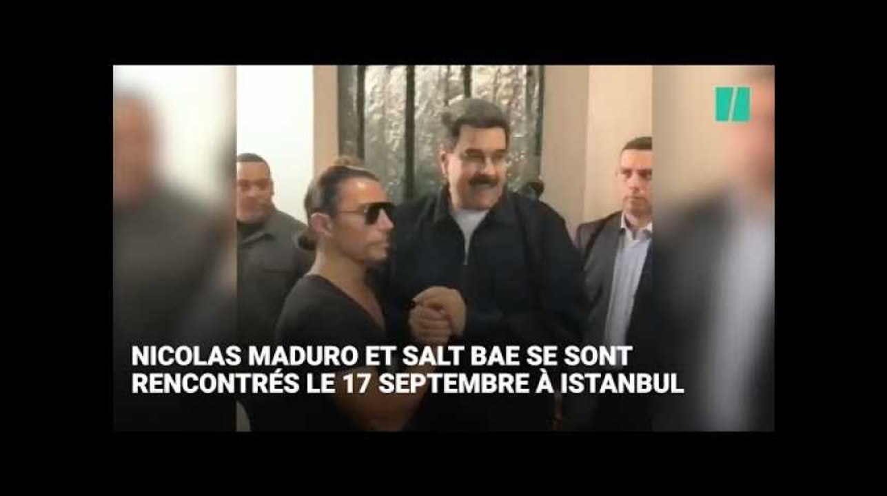 Nicolas Maduro rencontre Salt Bae et crée la polémique