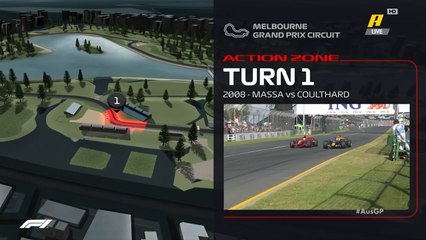 المنعطفات الأكثر خطورة في مضمار ملبورن الأسترالي