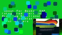 About For Books  SAP Integrated Business Planning Functionality and Implementation  Best Sellers