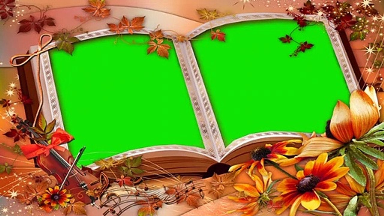 OPEN BOOK GREEN SCREEN EFFECT