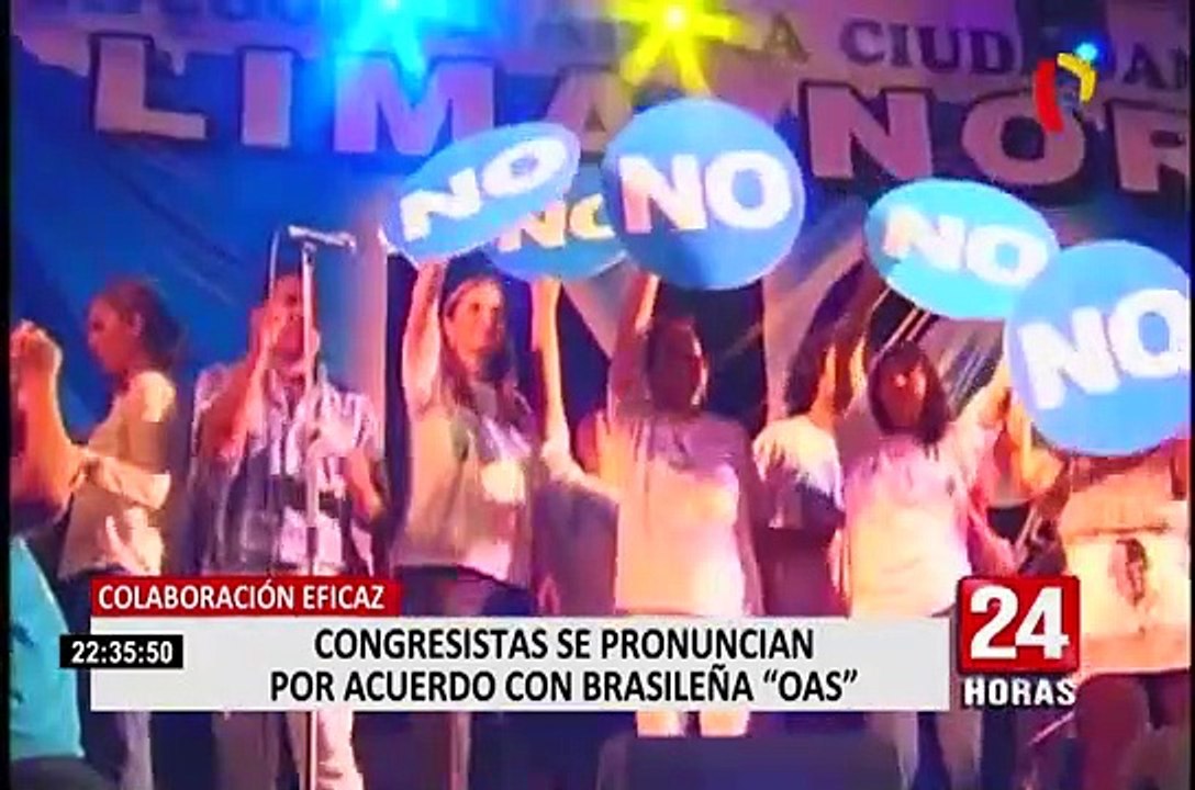 Congresistas respaldan eventual acuerdo de colaboración con OAS