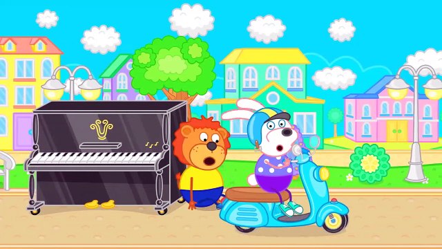 Famille de lions Nouveau Costume de dessin animé pour les Enfants