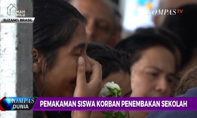 Korban Penembakan Sekolah di Brasil Dimakamkan