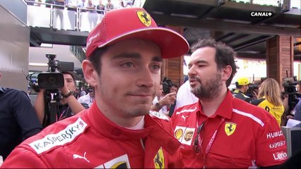 Charles Leclerc insatisfait de sa cinquième place sur la grille
