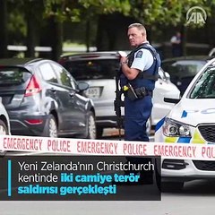 Yeni Zelanda'da iki camiye terör saldırısı
