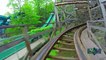 Awesome Front Row Seat POV Roller Coaster Ride Twister Knoebels Amusement Park