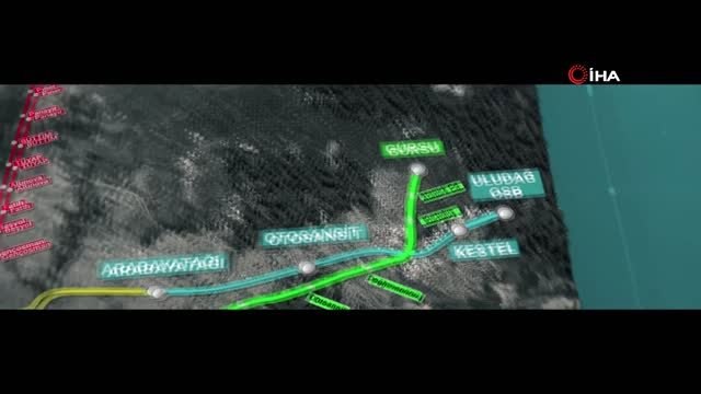 Bursaray'ı Kullananlar Bu Habere Dikkat...görükle, Hızlı Tren ve Şehir Hastanesi'ne Uzanacak Olan...