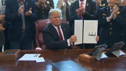 Streit um die Mauer: Demokraten rennen gegen Trumps Veto an