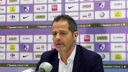 Philippe Hinschberger (GF38) : "Pas notre meilleur match"