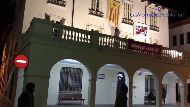 4 españoles liberan del independentismo a San Celoni​, Vilamajor​​ y Llinars (Cataluña)