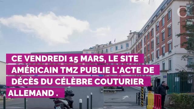 Mort de Karl Lagerfeld : l'acte de décès dévoilé