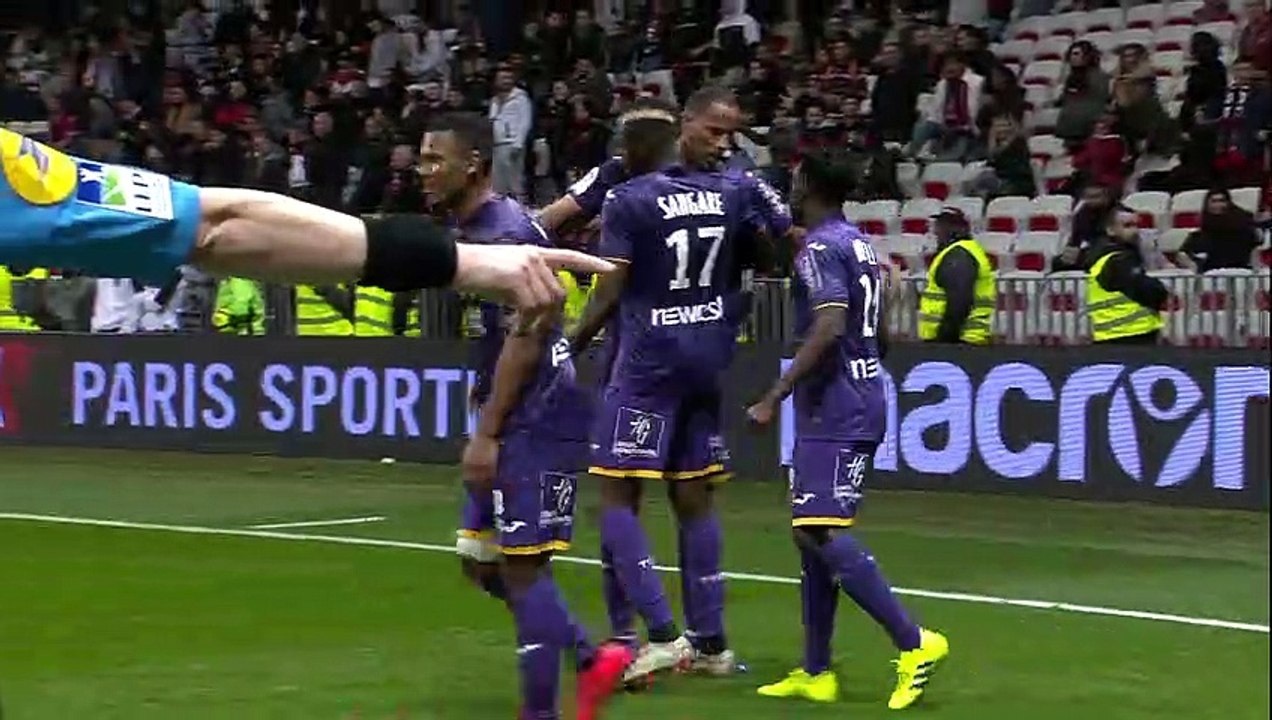 L'égalisation de Firmin Mubele face à Nice