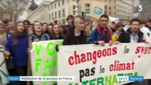 Climat : mobilisation de la jeunesse en France