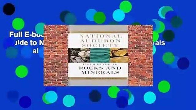 Full E-book The Audubon Society Field Guide to North American Rocks and Minerals (National