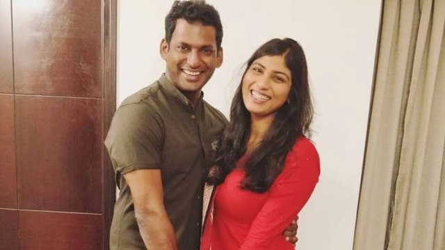 Vishal and Anisha Engagement In Hyderabad || Vishal || Ayogya || Filmibeat Telugu