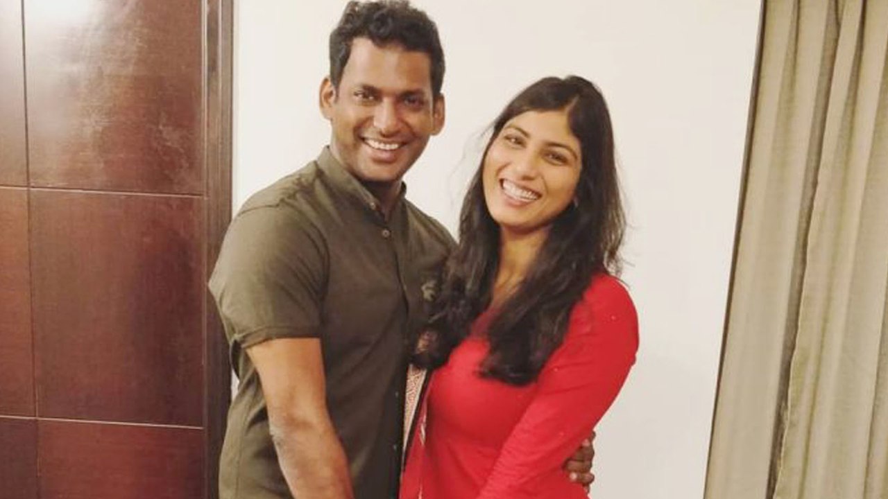 Vishal and Anisha Engagement In Hyderabad || Vi...