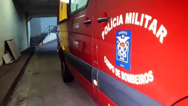 Vitima de queda de plano elevado é socorrida pelo Siate