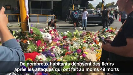 Hommage des Néo-Zélandais aux victimes des attentats