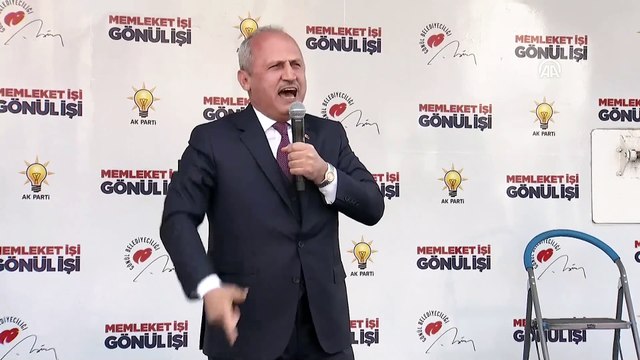 Ulaştırma ve Altyapı Bakanı Cahit Turhan: Belediyelerin kaynaklarını ya himmet diye Pensilvanya'ya veya haraç diye Kandil'e gönderir bunlar - TEKİRDAĞ