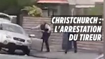 Tireur de Christchurch : la vidéo choc de son arrestation par deux policiers