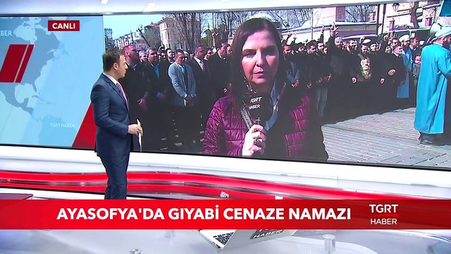 Yeni Zelanda'daki Şehitler İçin Ayasofya'da Gıyabi Cenaze Namazı