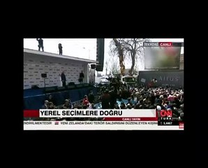 Teröristin çektiği görüntüler miting meydanlarında