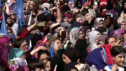 Cumhurbaşkanı Recep Tayyip Erdoğan Tekirdağ Mitinginde Konuştu