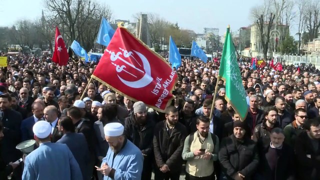 Yeni Zelanda'daki iki camiye terör saldırısına tepki - İSTANBUL