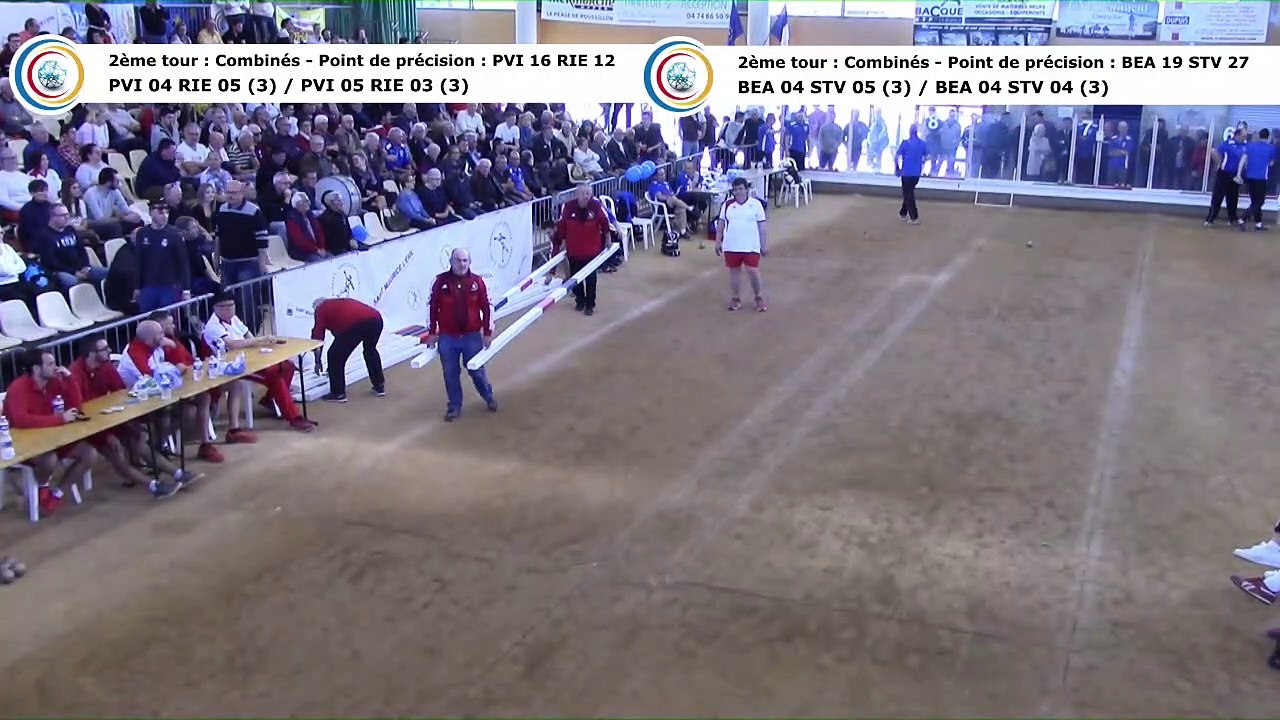 Second tour, N1 Pays Viennois contre Rieumes, E2F La Beaujolaise contre Saint-Victor, Saint-Maurice l'Exil 2019