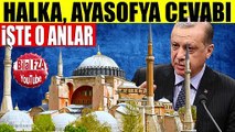 Ayasofya'yı Aç Diye Bağıran Vatandaşa Erdoğanın Cevabı REİSİN BİR BİLDİĞİ VARKİ VAKTİ VAR DİYOR