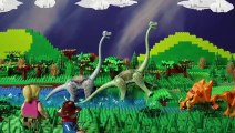 LEGO Jurassic Park STOP MOTION Dinosaurs Escape! | LEGO Jurassic World | By LEGO Worlds