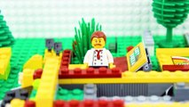 LEGO City Pizza Fail STOP MOTION LEGO City Angry Hulk Brick Building | LEGO City | By Billy Bricks