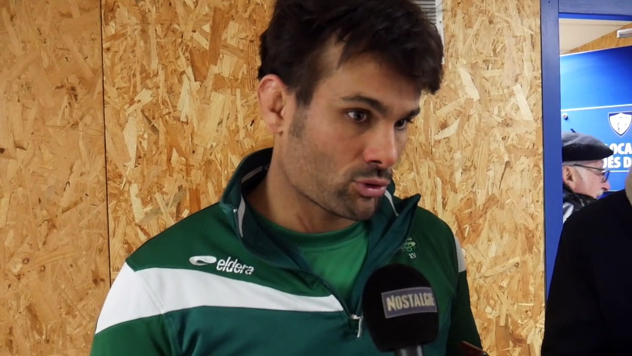 Itw PP Lafond : Colomiers 23-19 USM - 2018/19 - J#24